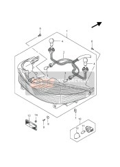 Lampe combinée arrière (UH125 P19)